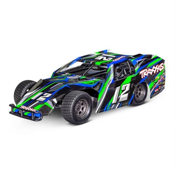 Traxxas SLASH MODIFIED BL-2S DIRT OVAL RACER GRN