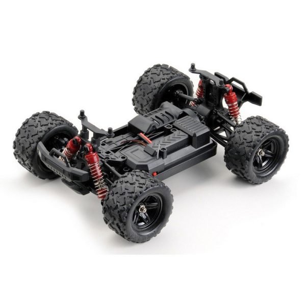 Scale 1:18 4wd high speed monster truck, 2,4ghz red