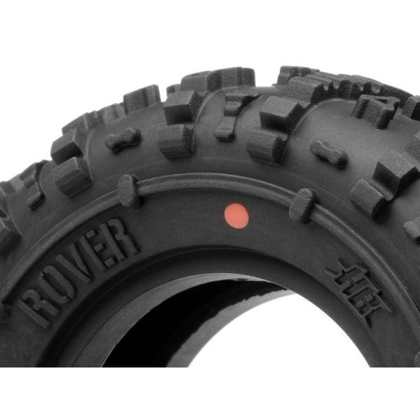 Hb rover 1.9 tire (red/rock crawler/2pcs)