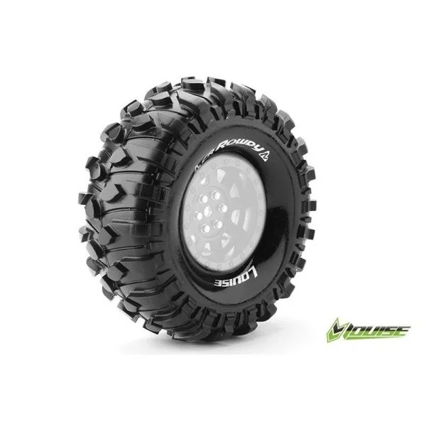 CR-ROWDY 1:10 Crawler Tires Super Soft for 1.9 Rims 1 Pair