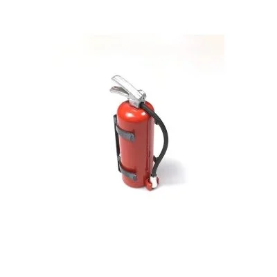 Fire extinguisher with holder