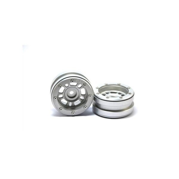 Beadlock wheels distractor silver/silver 1.9 (2 pcs)