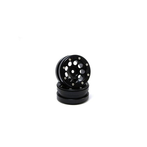 Beadlock wheels ecohole black/black 1.9 (2 pcs)