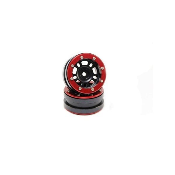 Beadlock wheels distractor black/red 1.9 (2 pcs)