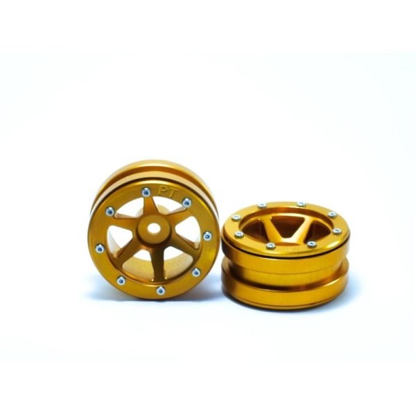 Beadlock wheels slingshot gold/gold 1.9 (2 pcs)