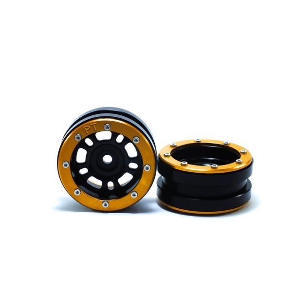 Beadlock wheels distractor black/gold 1.9 (2 pcs)