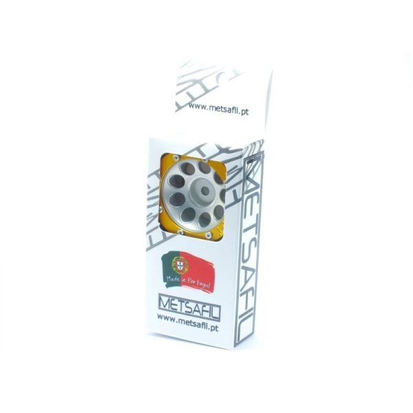 Beadlock wheels ecohole silver/gold 1.9 (2 pcs)