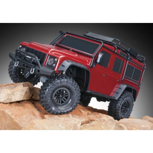 Traxxas TRX4 Scale & Trail Defender Crawler, RED