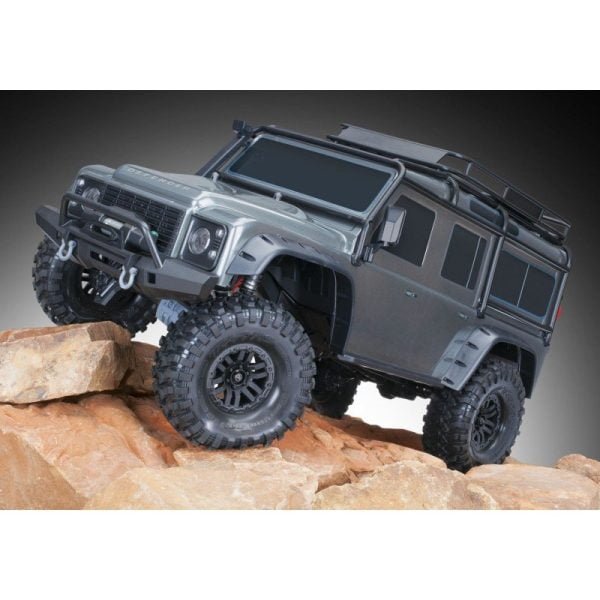 Traxxas TRX4 Scale & Trail Defender Crawler, SILVER