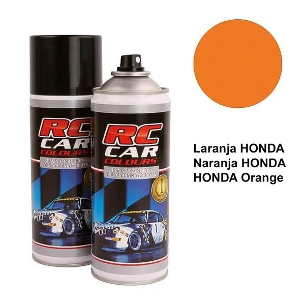 Tinta rc car laranja honda 150ml - 945