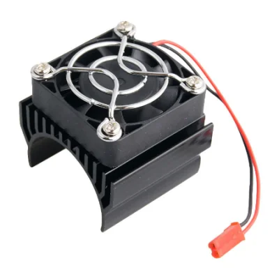 Dissipador para motor 540-550 com ventoinha (Preto)