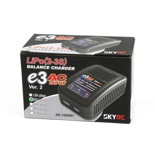 Carregador SkyRC e3 LiPo 2-3s 1.2A