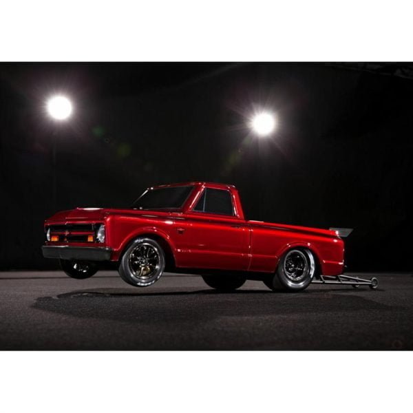 Traxxas Drag Slash: 1/10 Scale 2WD Drag Racing Truck RED
