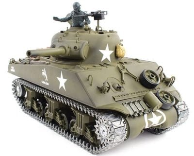 Tanque Sherman M4A3 Heng Long 1/16 v7.0 PRO