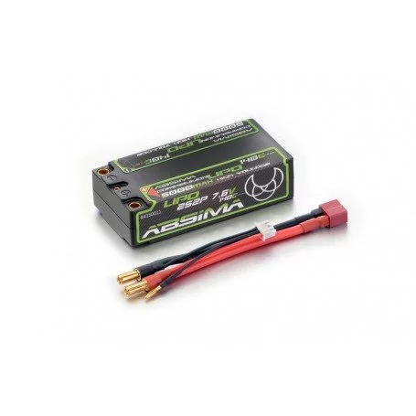 Competition Lipo Shorty 5000mAh 140C 2S2P HV HC 5mm