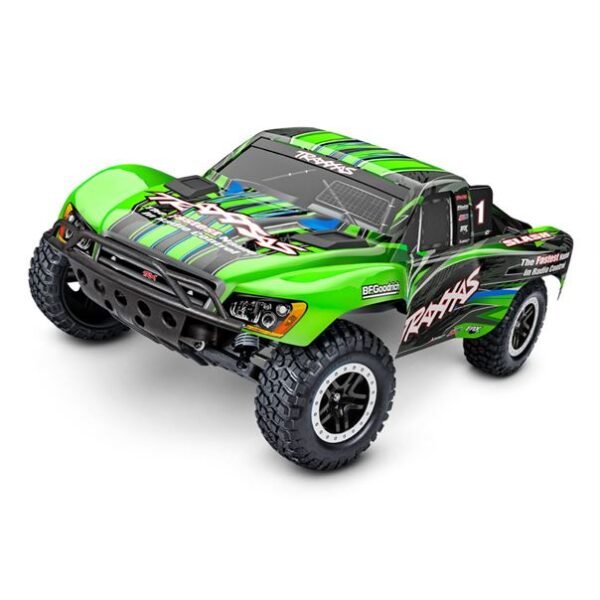 Traxxas Slash 2WD BL-2s: 1/10 Brushless Short Course Truck GRN