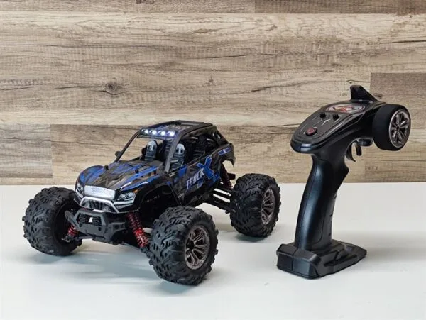 Carro Telecomandado Scale 1:16 4wd high speed sand buggy 2,4ghz black/blue