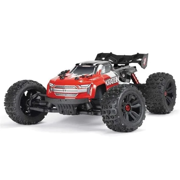 ARRMA 1/10 Kraton 4X4 4S V2 BLX Speed MT RTR Vermelho