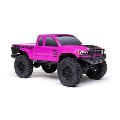 AXIAL SCX24 Base Camp 1/24 4WD Rock Crawler RTR Rosa