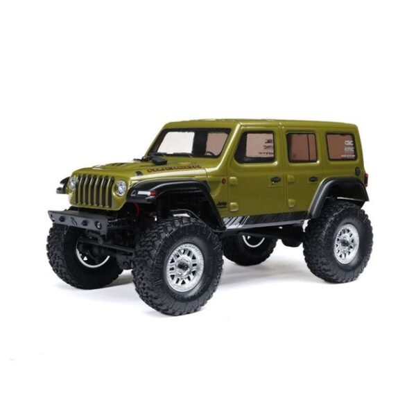 AXIAL SCX24 Jeep Wrangler JLU 1/24 4WD Rock Crawler RTR Verde