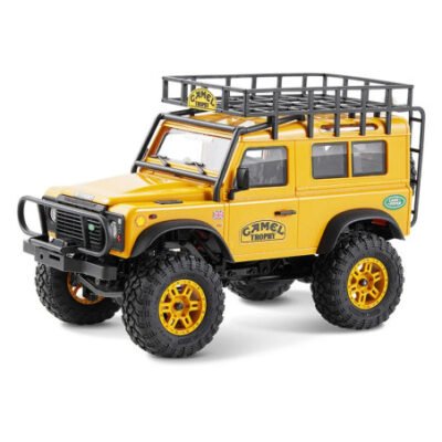 FMS 1:24 LAND ROVER DEFENDER 90 RTR YELLOW