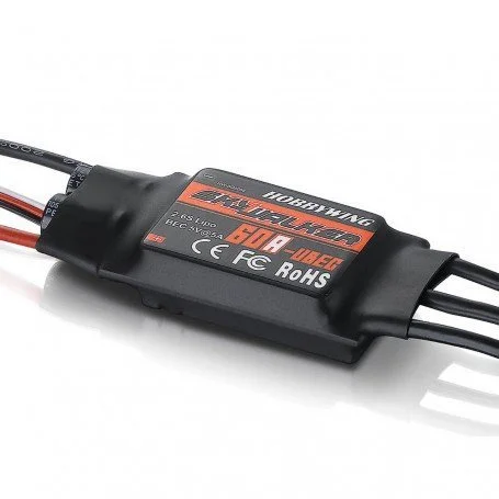 Skywalker 60A ESC for .50 Class 2-6s, 5A UBEC