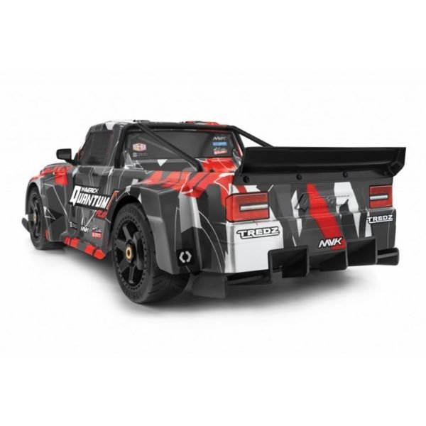 Quantumr flux 4s 1/8 4wd race truck - grey/red