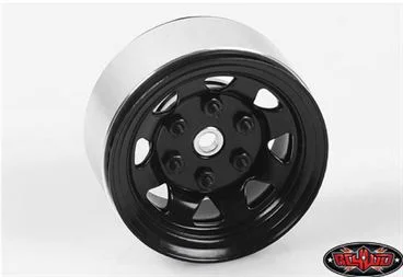 RC4WD Stamped Steel 1.55 Stock Black Beadlock Wheel