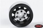 RC4WD Stamped Steel 1.55 Stock Black Beadlock Wheel