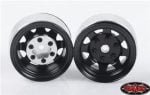 RC4WD Stamped Steel 1.55 Stock Black Beadlock Wheel