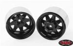 RC4WD 5 Lug Deep Dish 1.9 Beadlock Black