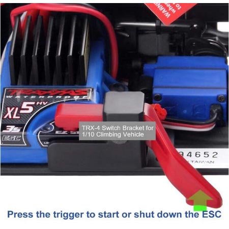TRX4 esc power switch easy start