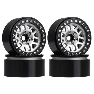 Jantes Beadlock 2.0” Silver/Black