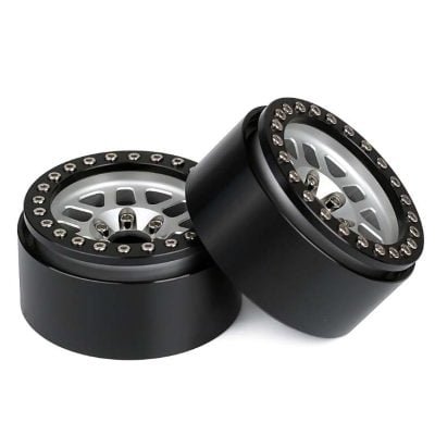 Jantes Beadlock 2.0” Silver/Black
