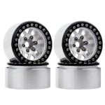 Jantes Beadlock 1.9” Silver/Black
