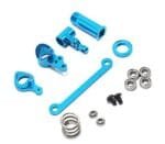 Kit direção em alumínio Wltoys  (azul)