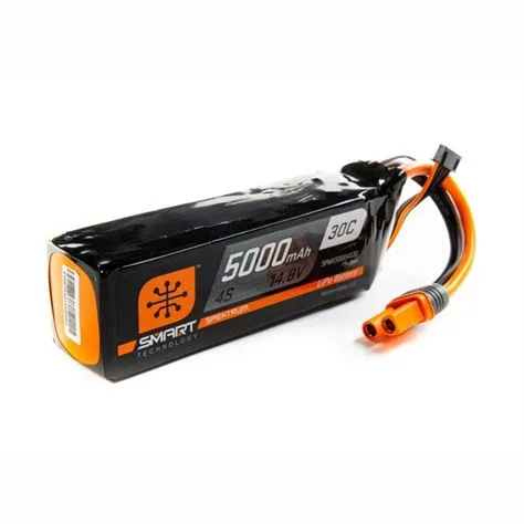 SMART LiPo 5000mAh 14.8V 4S 30C IC5