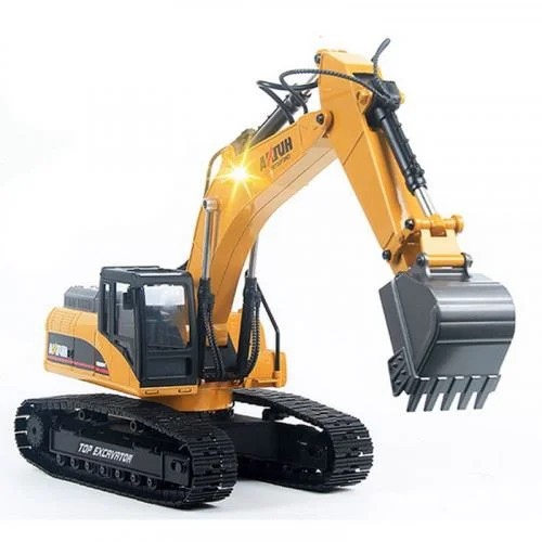 HUINA 1580 1/14 SCALE 2,4G 23CH ALL-METAL RC EXCAVATOR