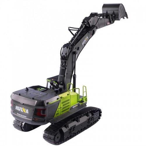 HUINA 1593 1/14TH SCALE RC EXCAVATOR 2.4G 22CH w/DIE CAST BUCKET
